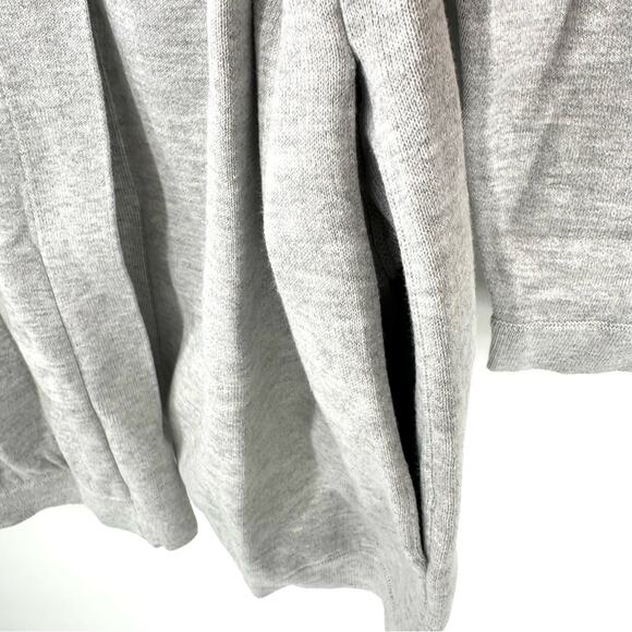 Lunya Cozy Cotton Silk Snap Button Front Cardigan in heather gray Size L/XL - Picture 6 of 12